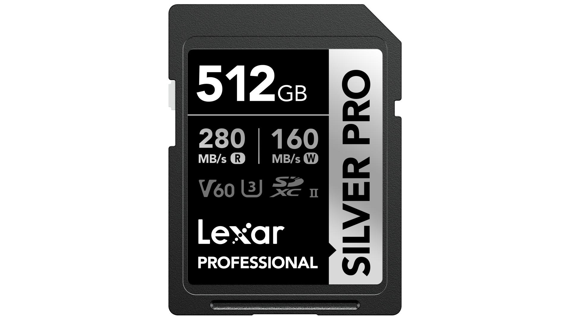 Lexar Professional SILVER PRO 512GB SDXC UHS-II Memory Card