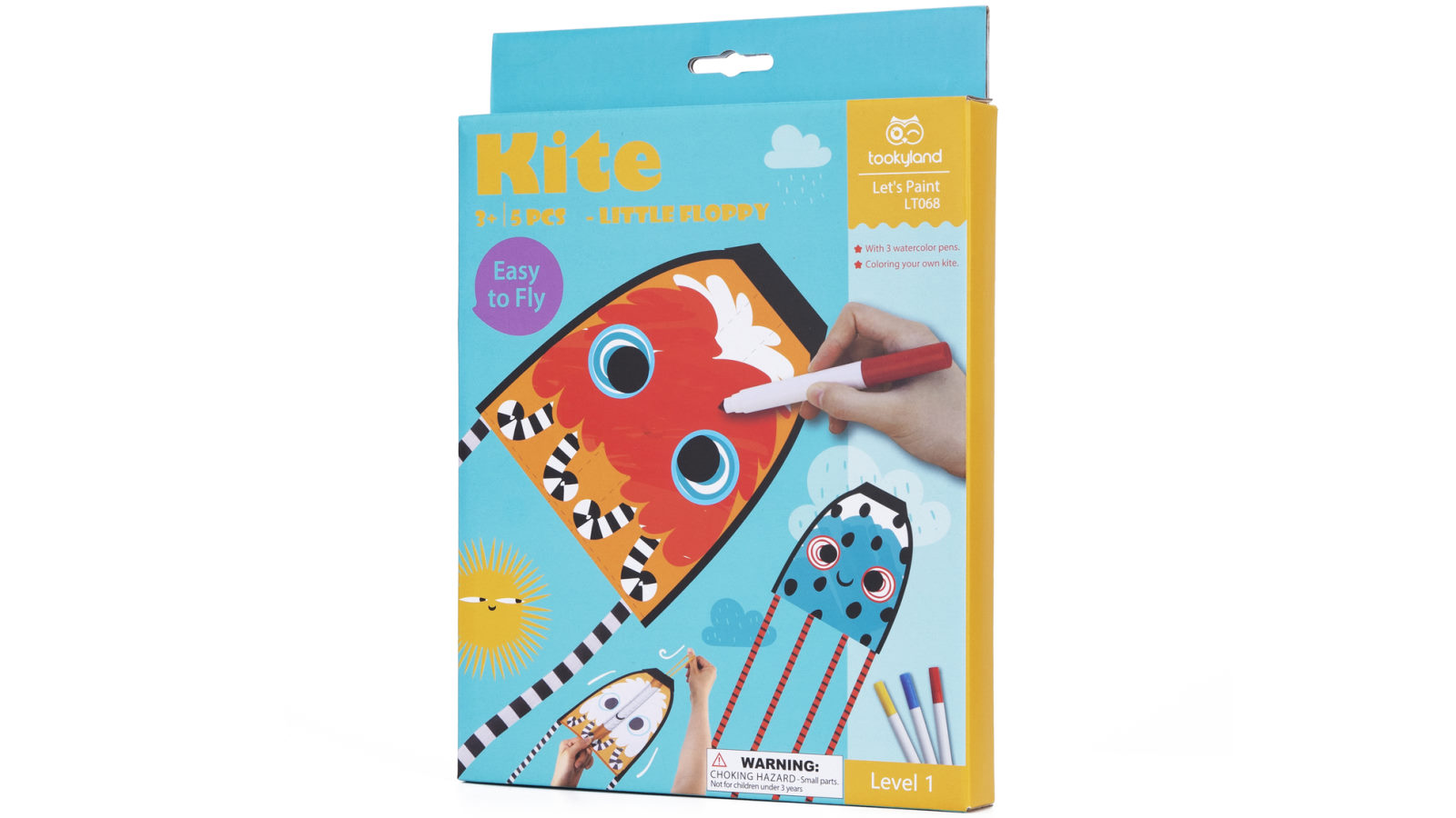 Tookyland Little Floppy Colour Your Own Kite Activity Kit