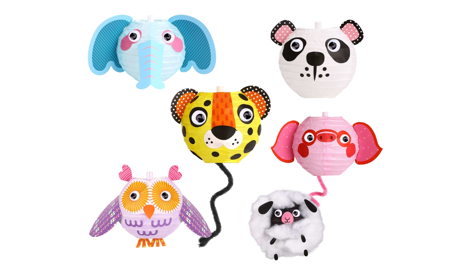 Tookyland Paper Lanterns Kit - Animals