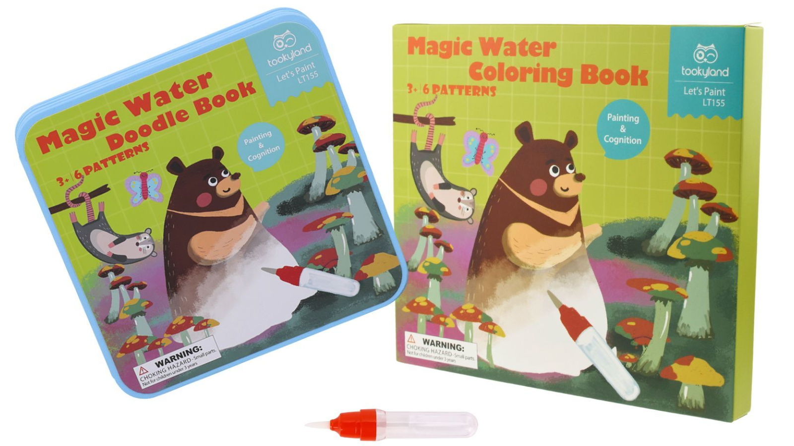 Tookyland Magic Water Doodle Book
