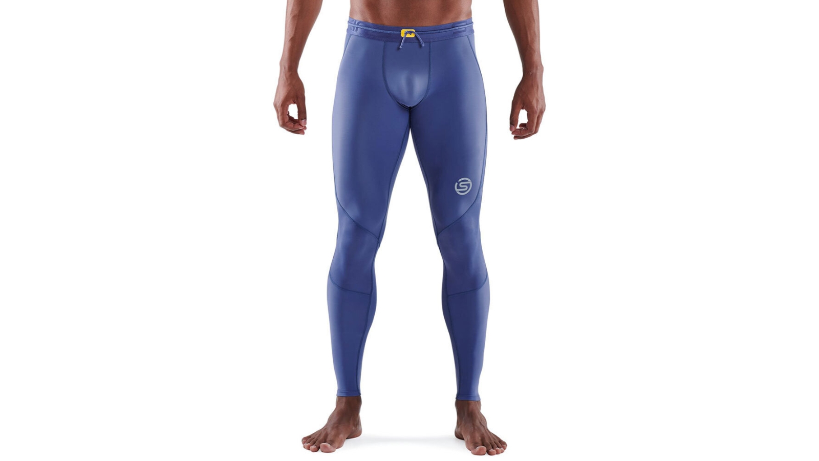 Men's Skins Compression Series-3 Long Tights Marlin Small Blue
