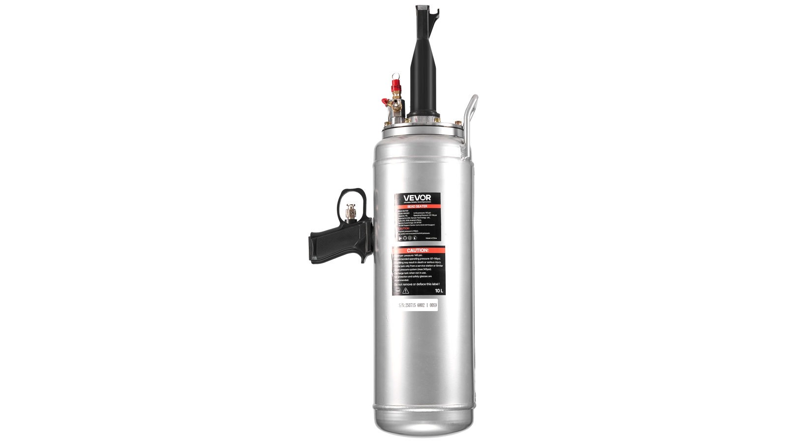 Vevor Portable Tire Bead Seater 2.6 Gal / 10L Handheld Air Bead Blaster Tool
