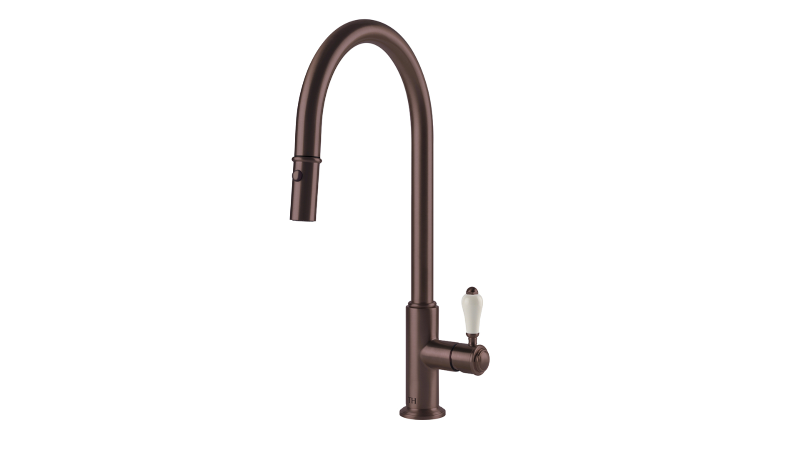 Turner Hastings Ludlow Pull Out Mixer Tap - English Bronze