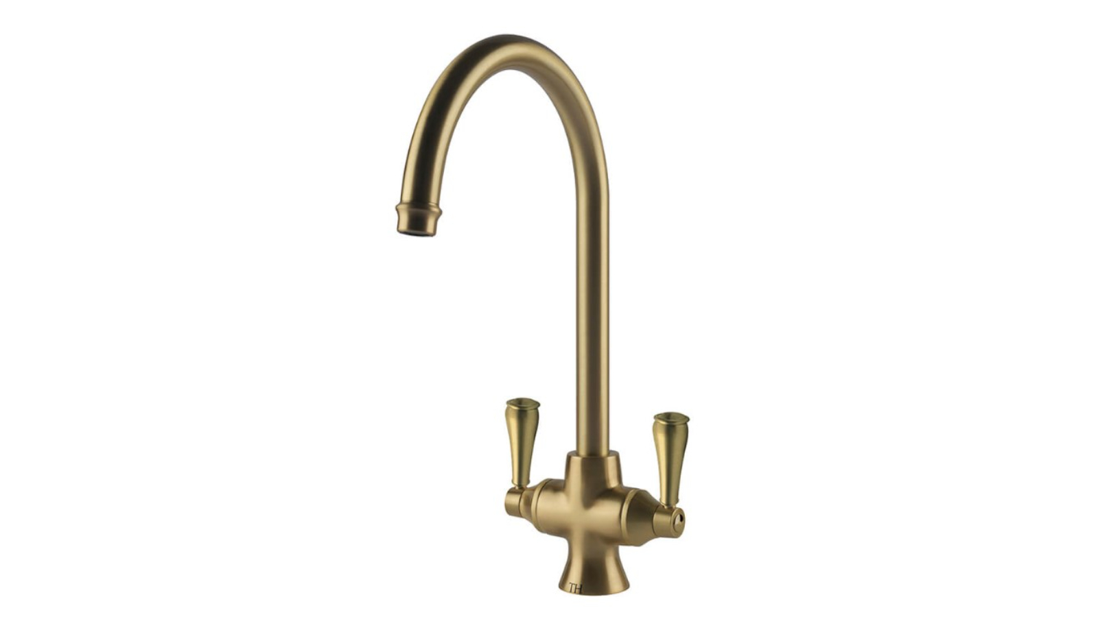 Turner Hasting Ludlow Purifier Mixer with Filter Cartridge - Brushed Brass