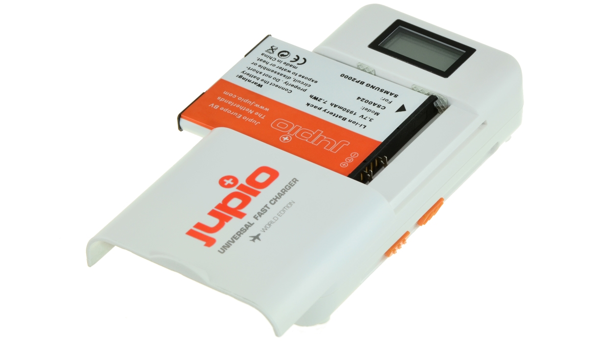 Jupio Universal Travel Fast Charger with LCD Display