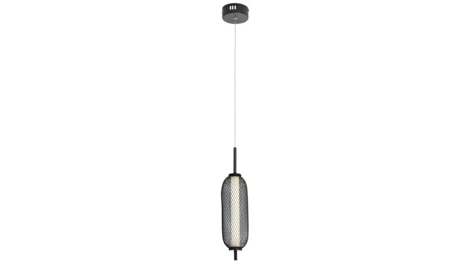 Luminea Lucy Modern Elegant Pendant Light - Black