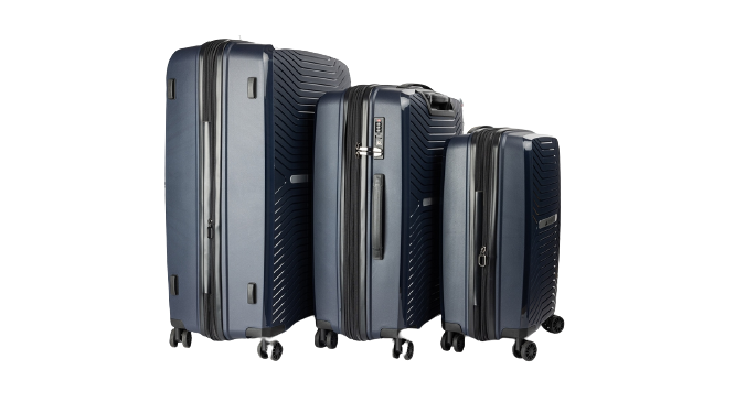 Olympus Astra Lightweight Hard Shell Aegean Blue Suitcase 