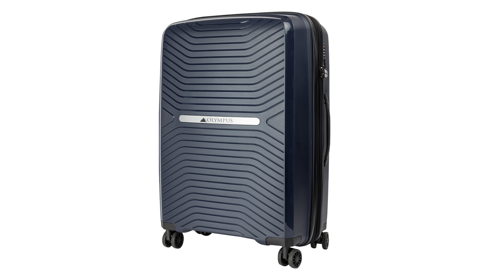 Olympus Astra Lightweight Hard Shell Aegean Blue Suitcase - 20 inch