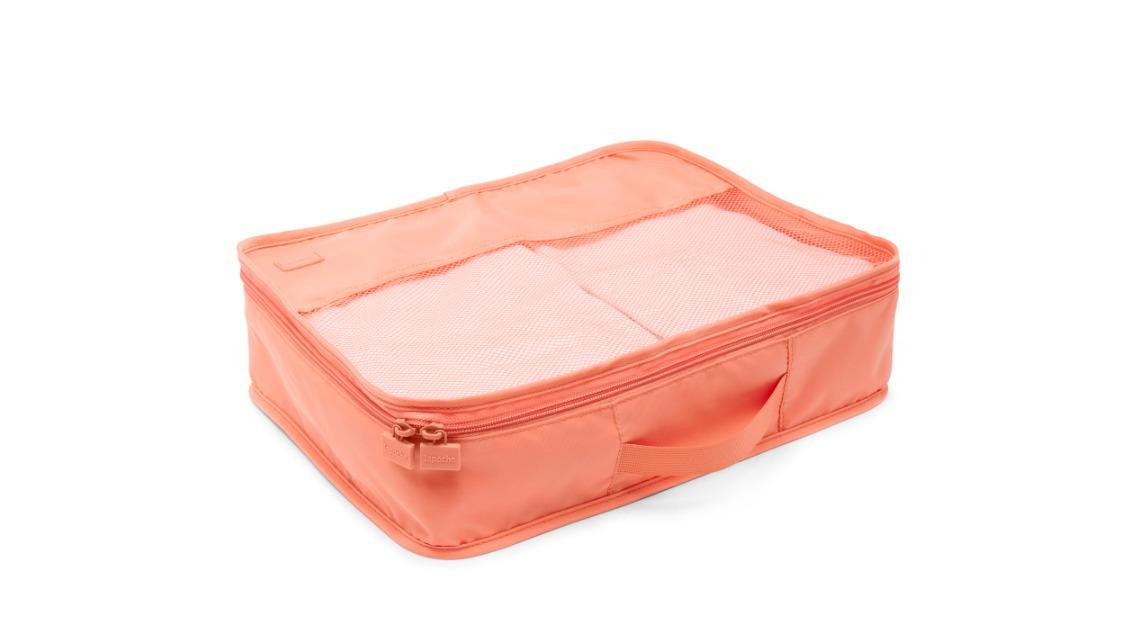 Lapoche Travel Medium Luggage Organiser - Apricot