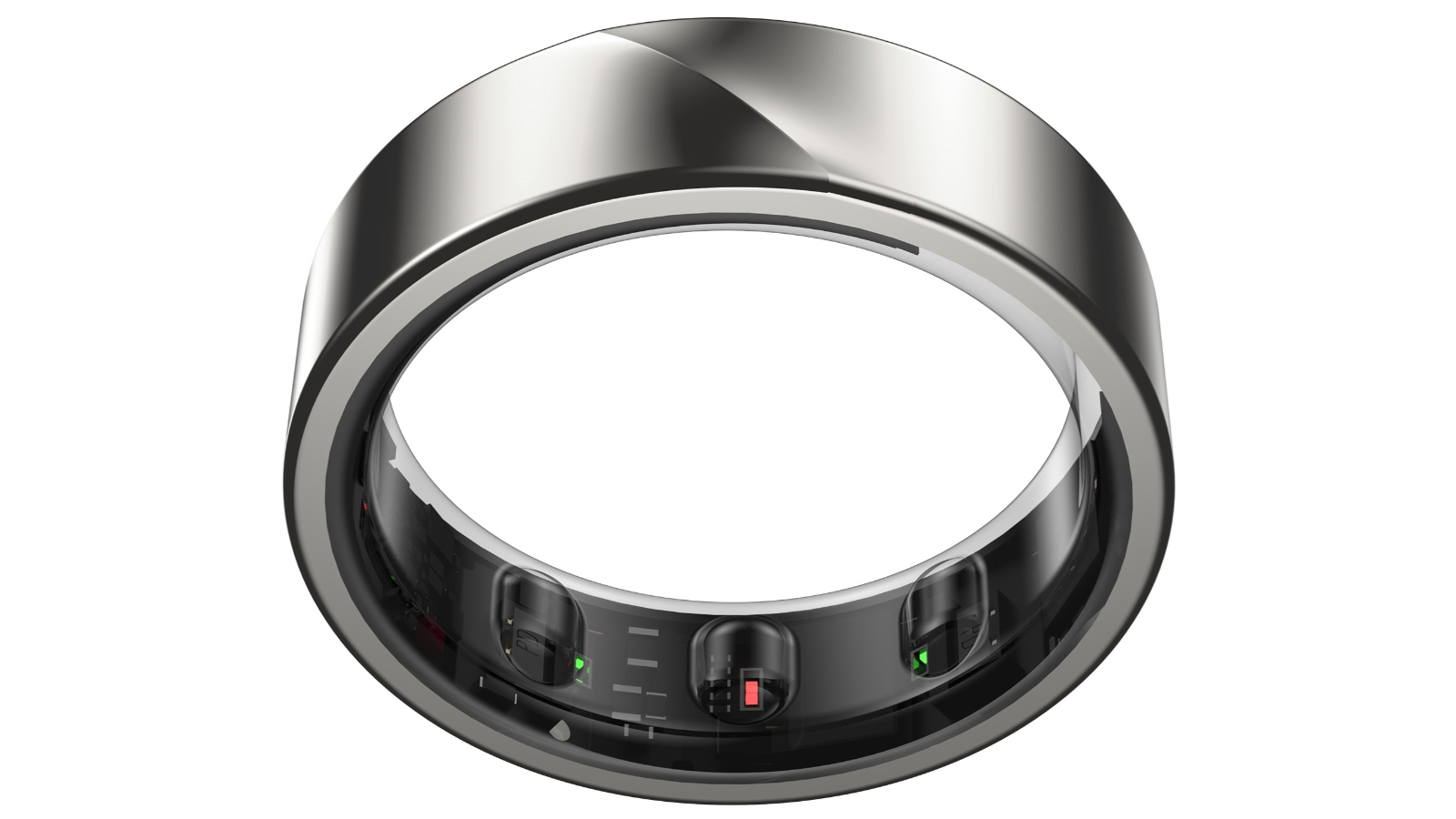 Luna Gen 2 Stardust Silver Smart Ring | Harvey Norman