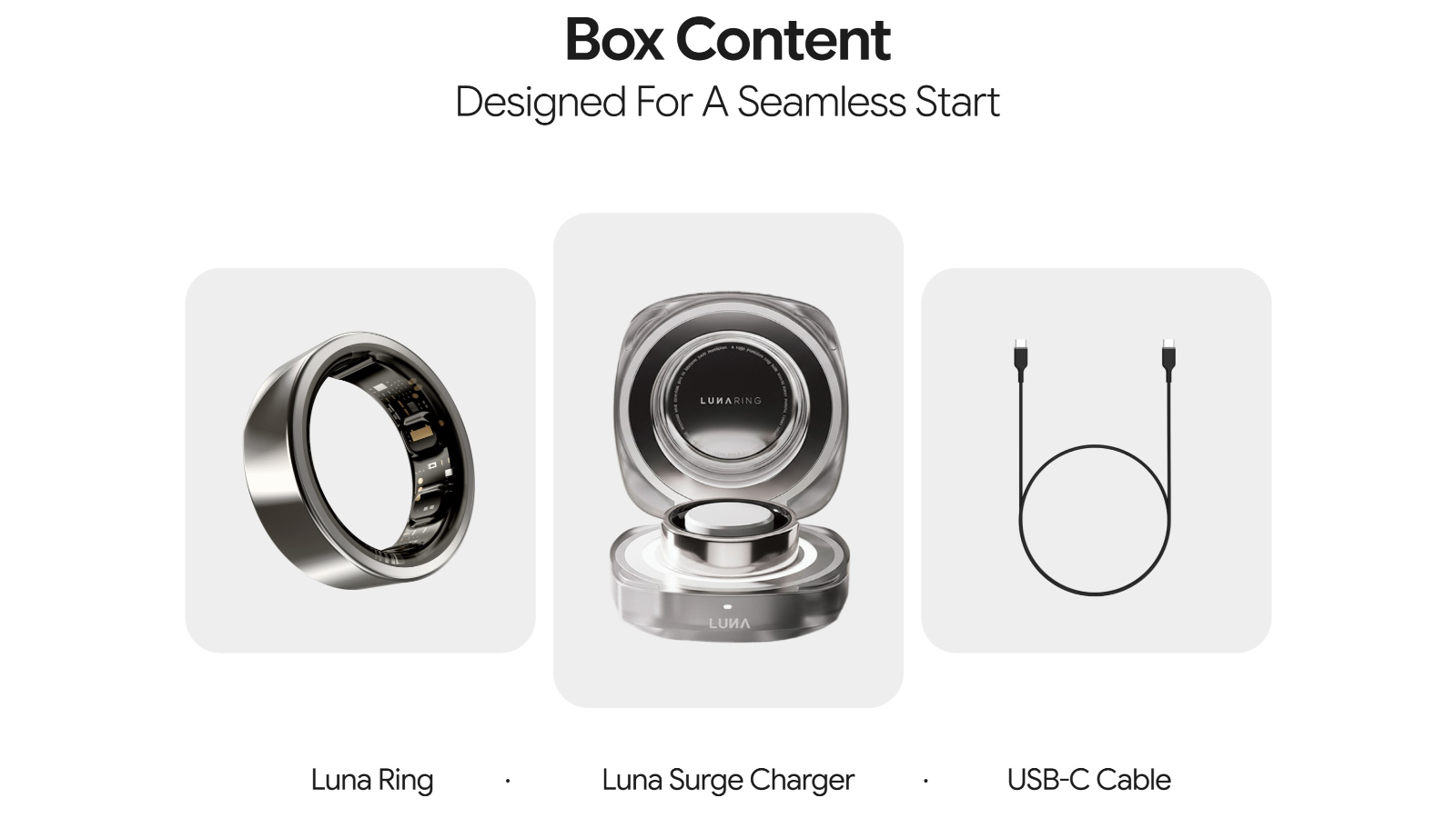 Luna Gen 2 Smart Ring Sizing Kit | Harvey Norman