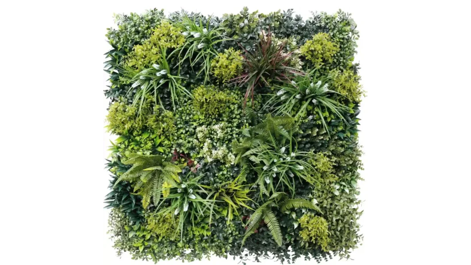 Designer Plants UV Resistant Lush Spring Vertical Garden - 100 x 100cm