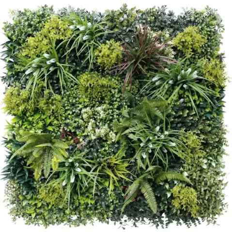 Designer Plants UV Resistant Lush Spring Vertical Garden - 100 x 100cm