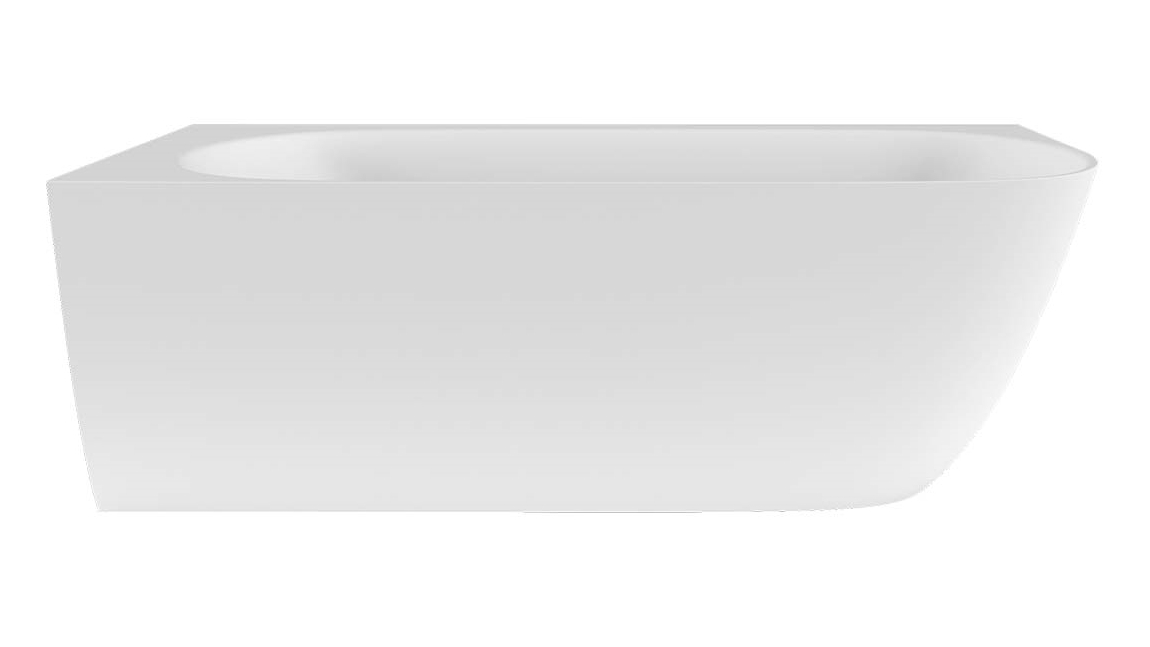 Victoria + Albert Lussari 1700mm Left Hand Corner Bath - Matt White