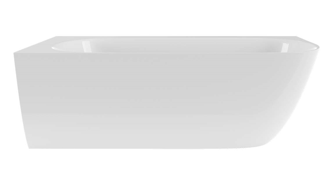 Victoria + Albert Lussari 1700mm Left Hand Corner Bath - Gloss White