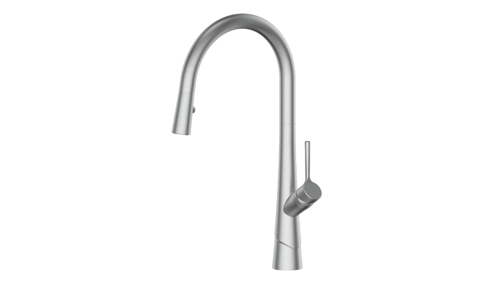 Greens Lustro II Pull Down Sink Mixer - Brushed Nickel