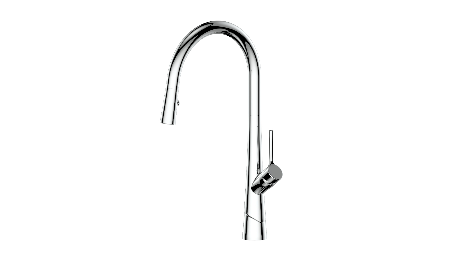 Greens Lustro II Pull Down Sink Mixer - Chrome