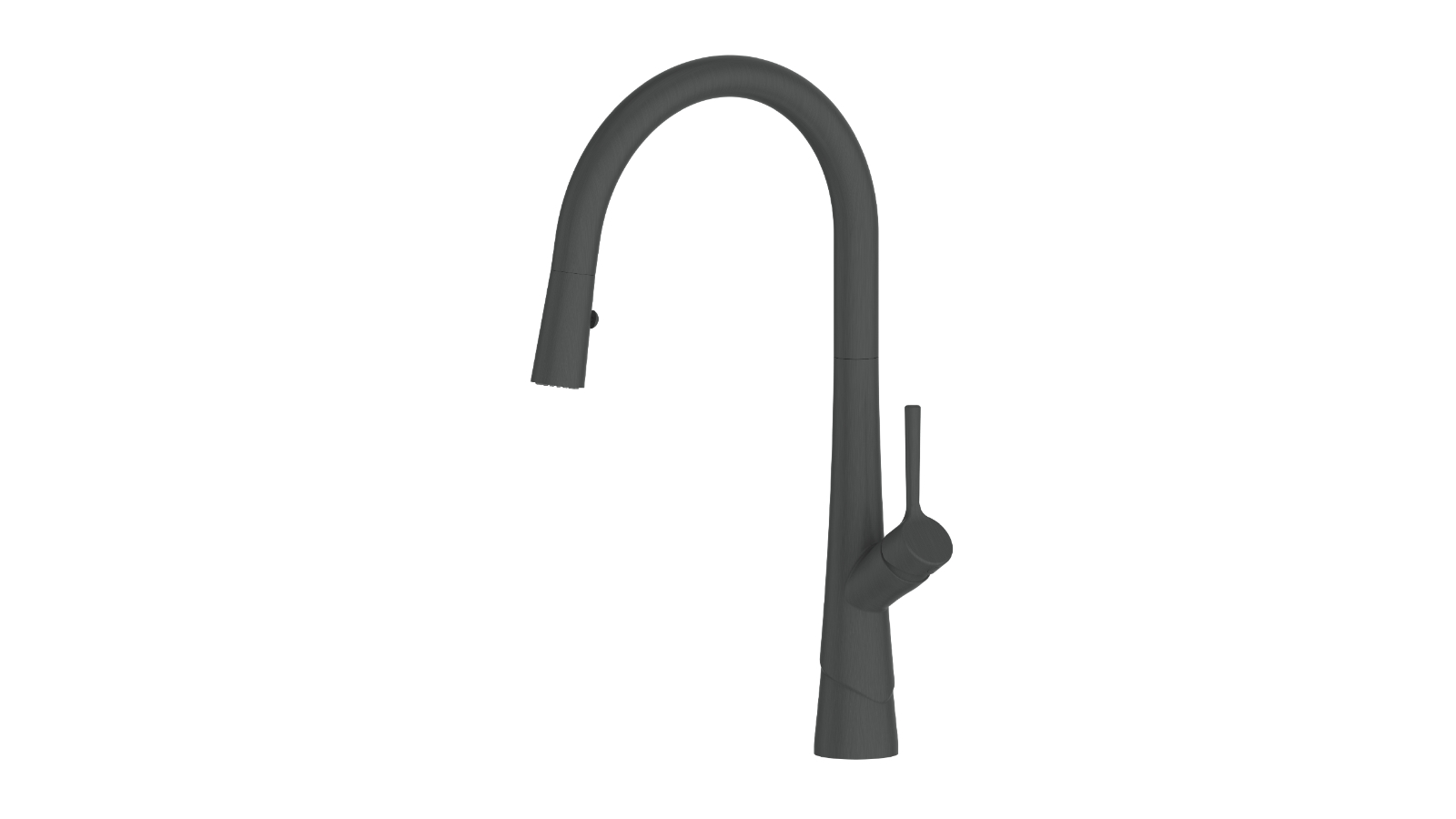 Greens Lustro II Pull Down Sink Mixer - Gunmetal
