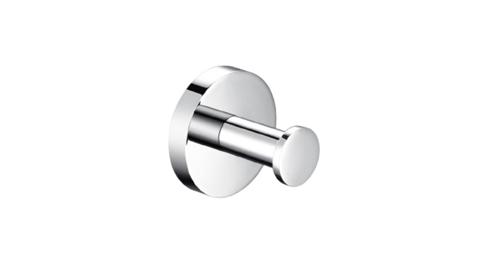 Linsol Lux S2 Single Robe Hook - Chrome