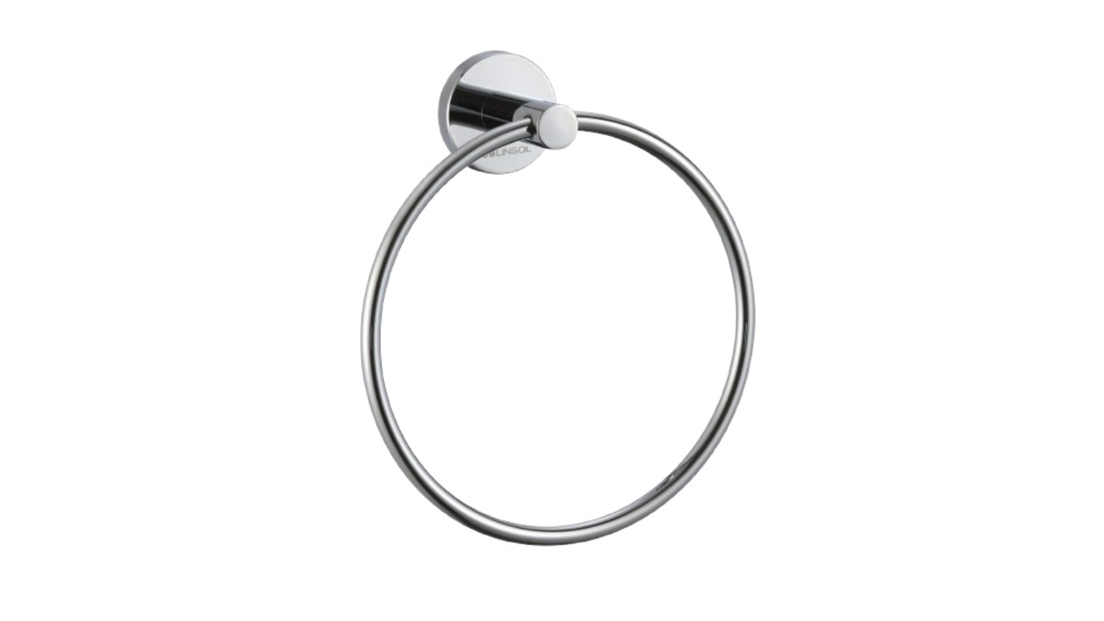 Linsol Lux S2 Towel Ring - Chrome