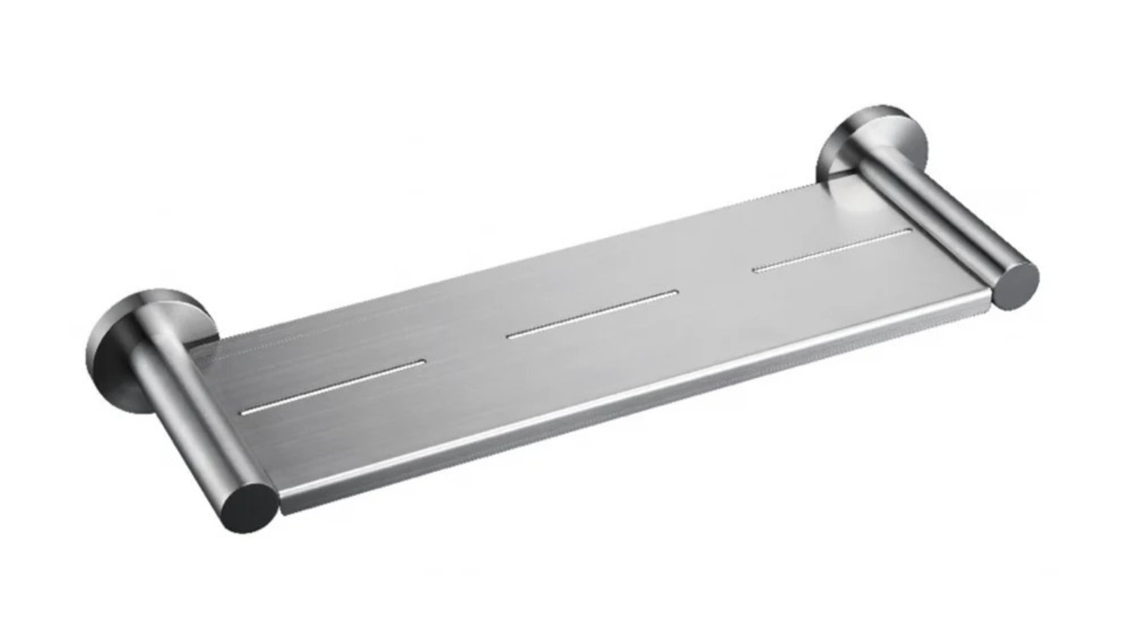 Linsol Lux S2 Shower Shelf - Brushed Nickel