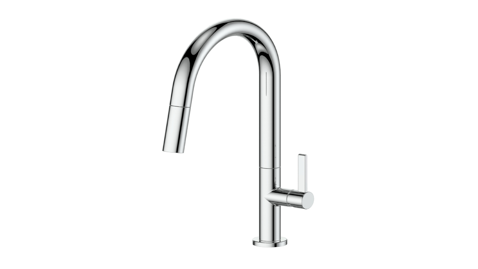 Greens Luxe Pull Down Sink Mixer - Chrome