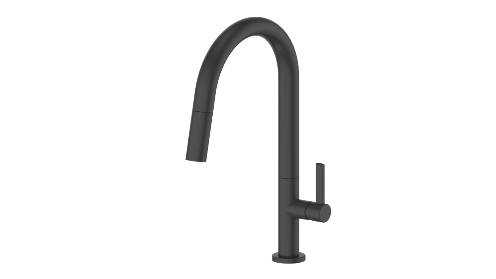 Greens Luxe Pull Down Sink Mixer - Matte Black