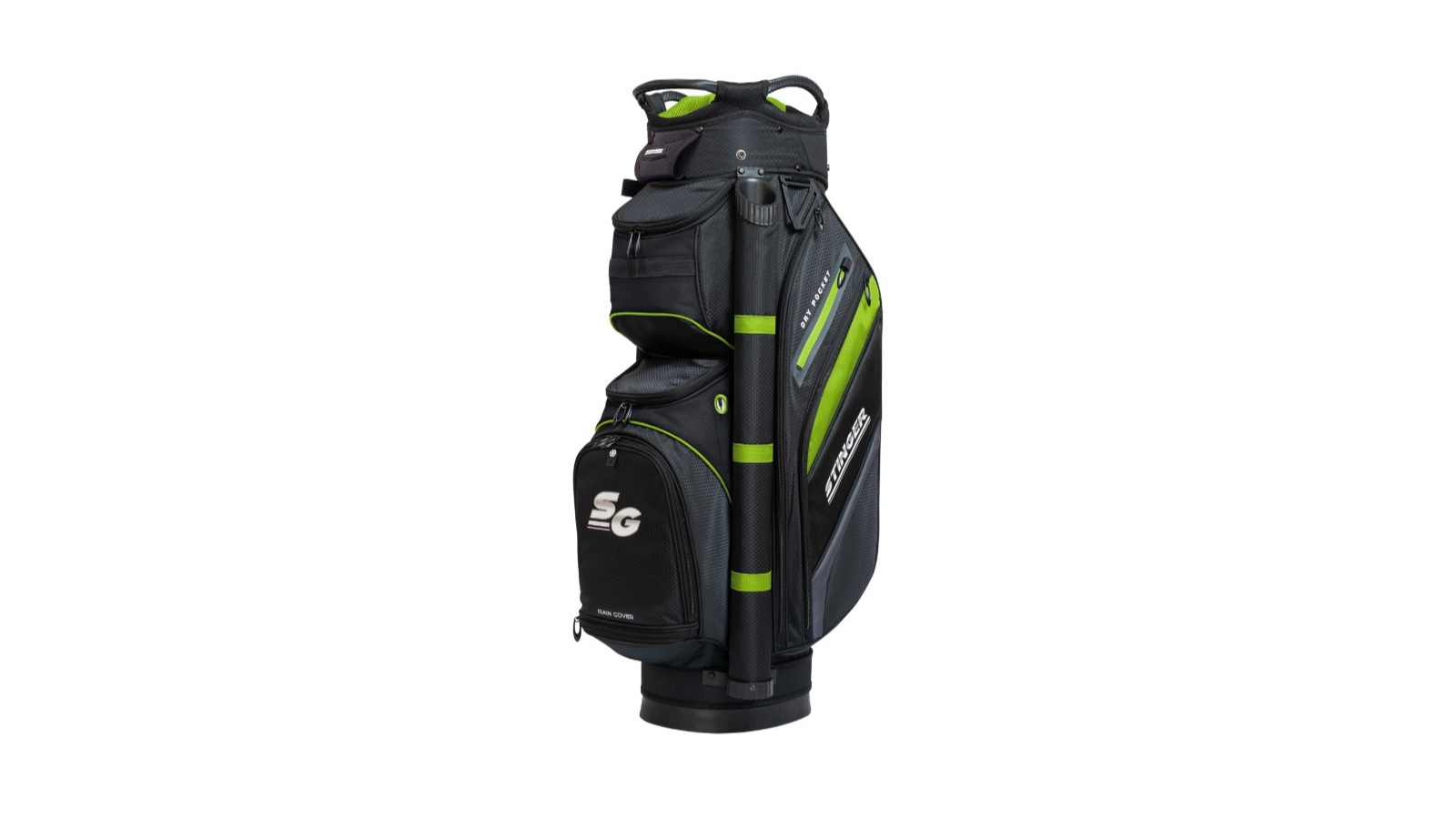 Stinger Golf Premium Lightweight Bag - Black/Lime