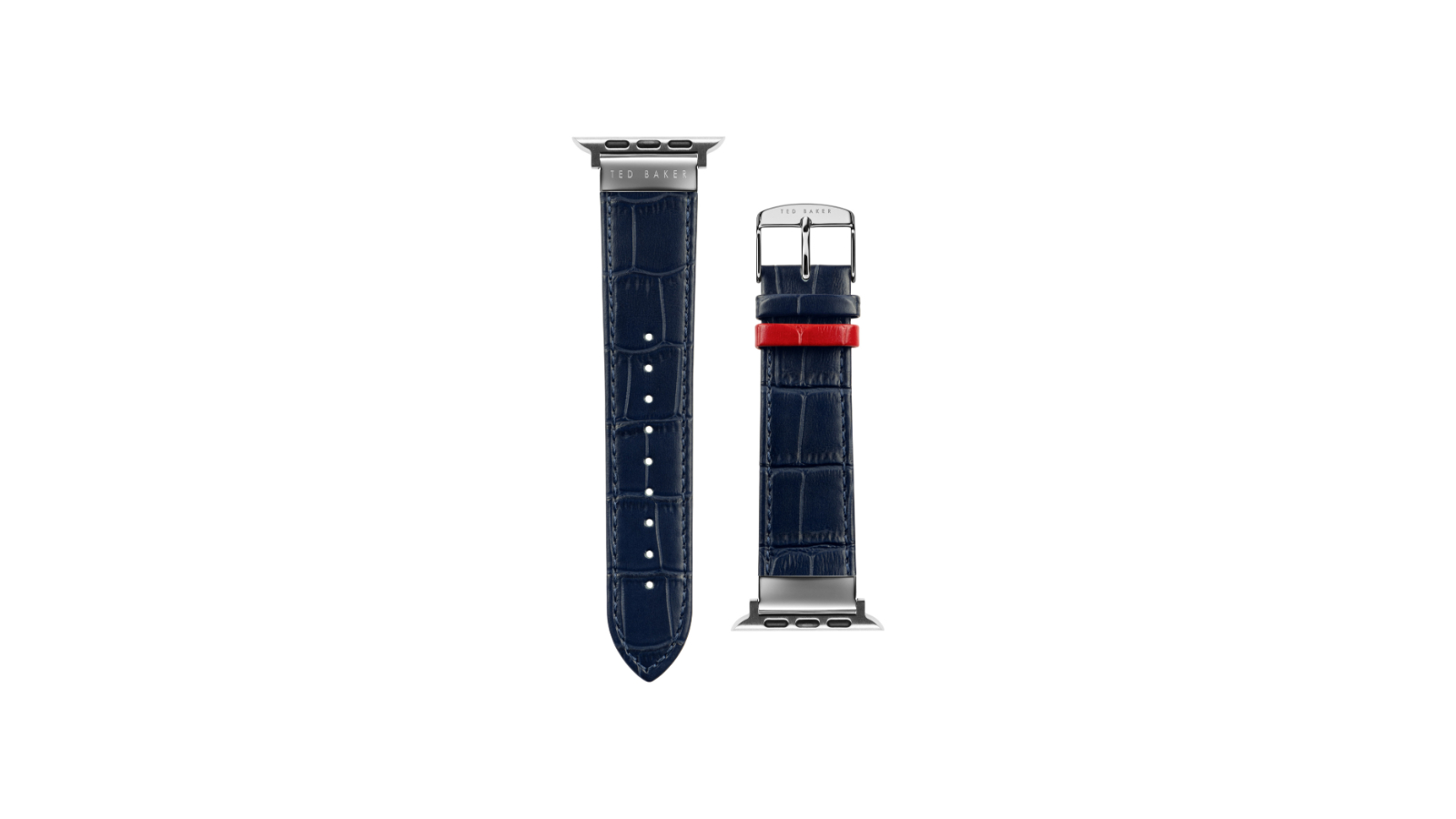 Ted Baker Ted Metal Croc 2 Apple Watch Band - Blue