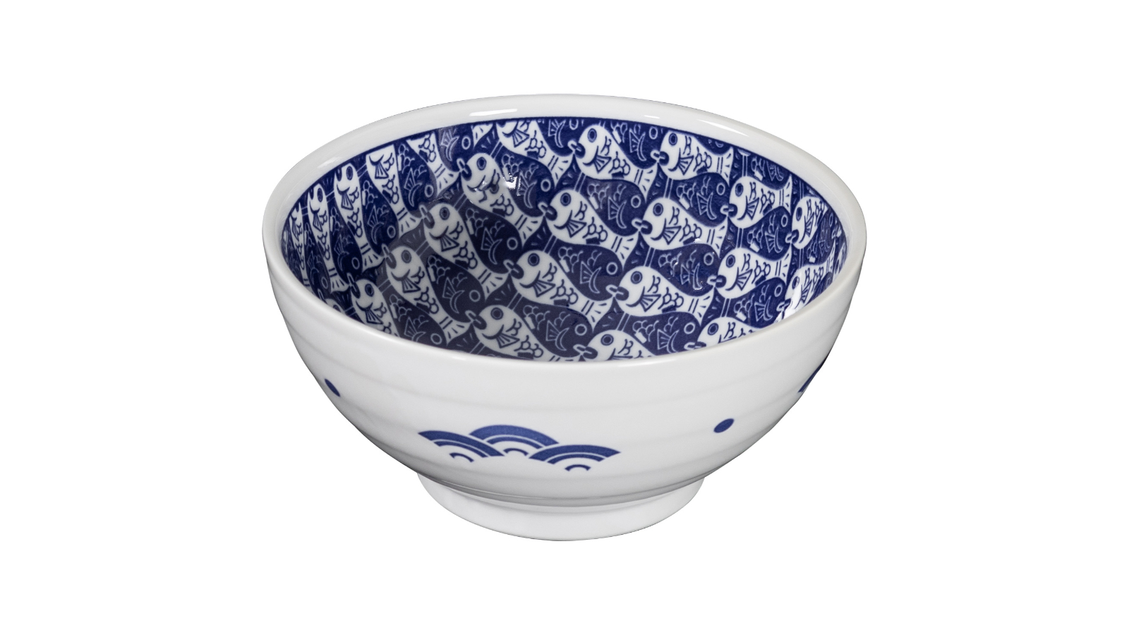 Omotenashi Medetai Ramen Bowl Gift Set - Blue