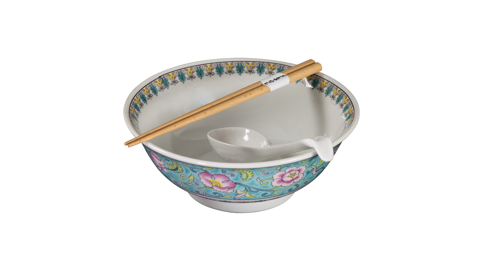 Omotenashi Chuka Tea Garden Ramen Bowl Gift Set