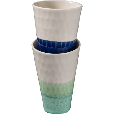 Omotenashi Set of 2 Lagoon Cup - 360ml