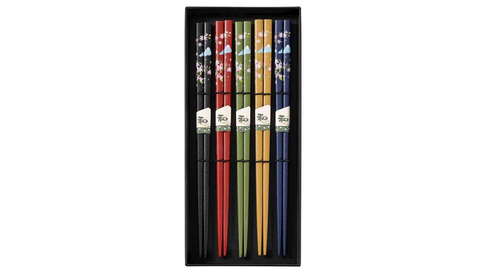 Omotenashi Set of 5 Fuji Sakura Chopstick