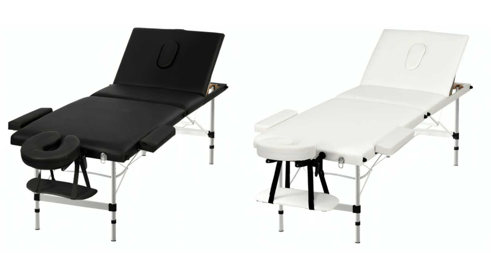 Zenses 3-Fold 65cm Aluminium Portable Beauty Massage Table
