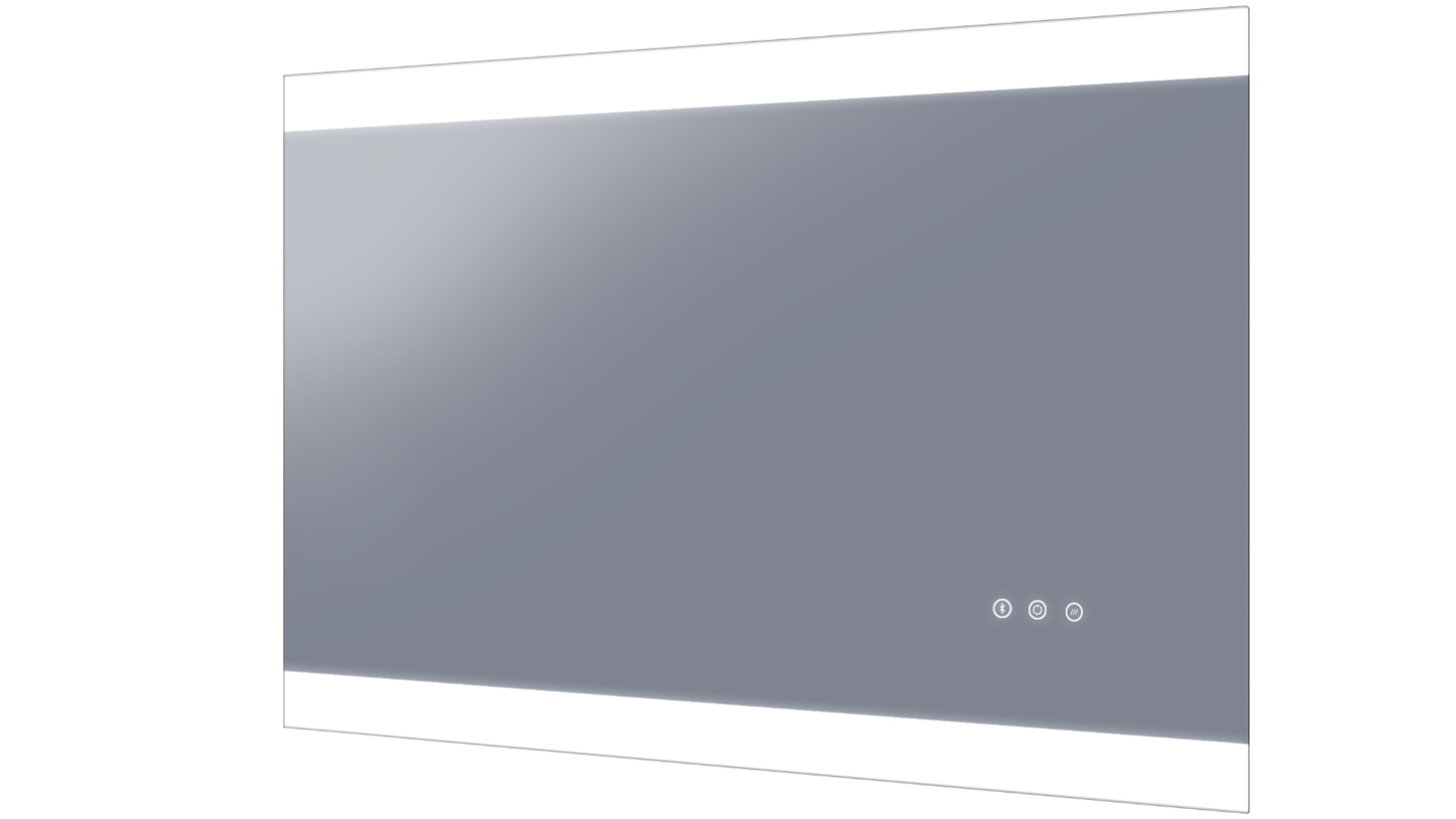Remer Miro 1500mm Backlit LED Mirror with Demister & Bluetooth Speaker