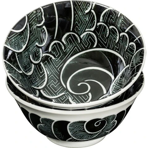 Omotenashi Set of 2 Sayanami Gift - Black
