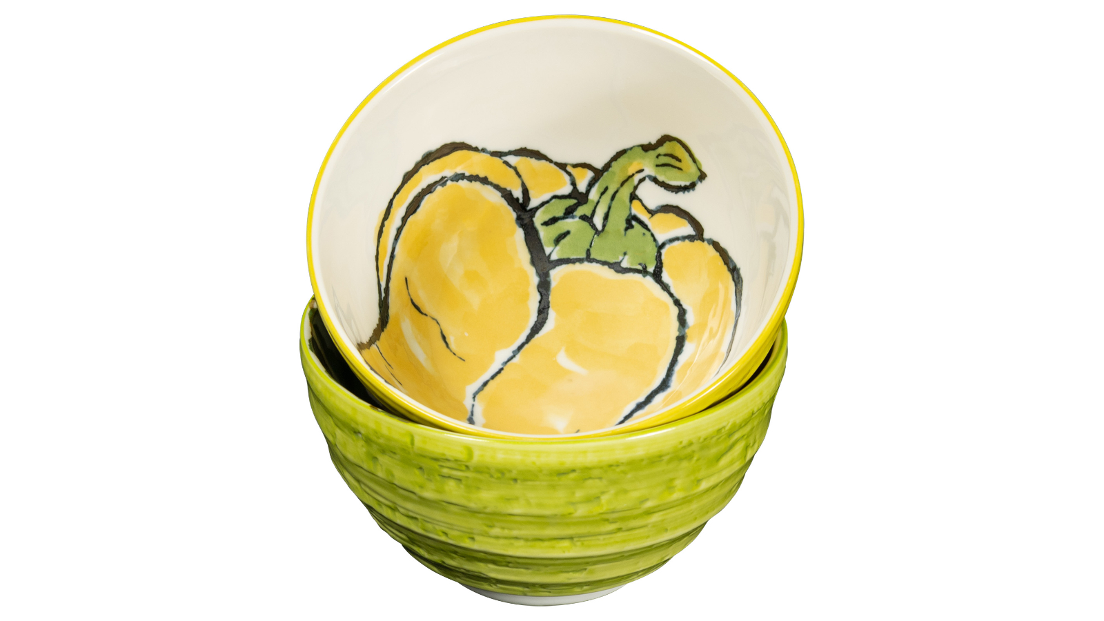 Omotenashi Set of 2 Etegami Tasai Kabocha and Paprika Gift