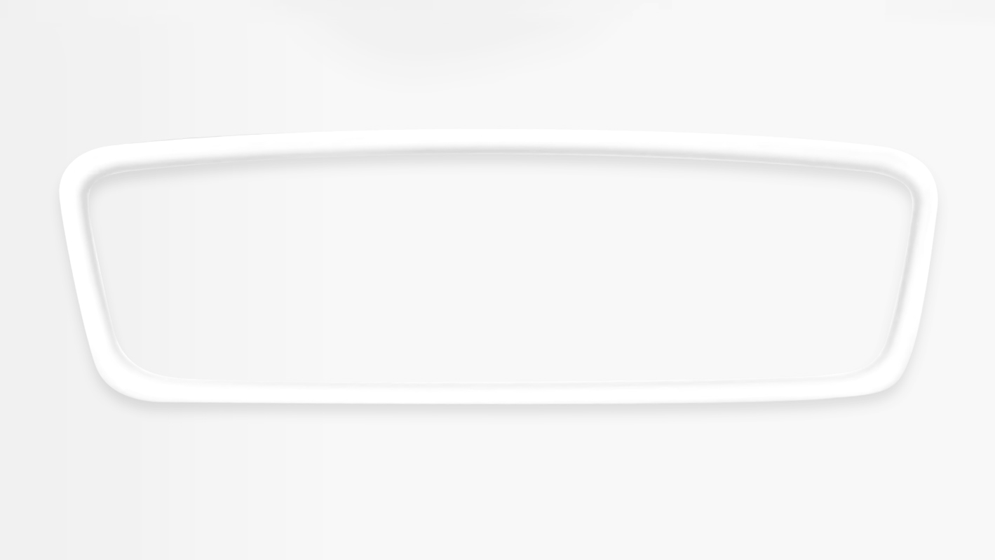 X-Car Rearview Mirror Protector Silicone Frame Protection for Tesla Model 3 2017-2023 and Model Y 2021-2024