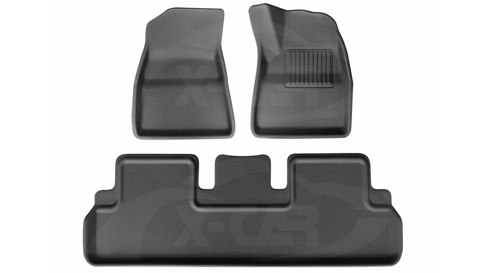 X-Car Crosslinked Polyethylene Foam 3D Car Mat Floor Complete Set for Tesla Model 3 2024