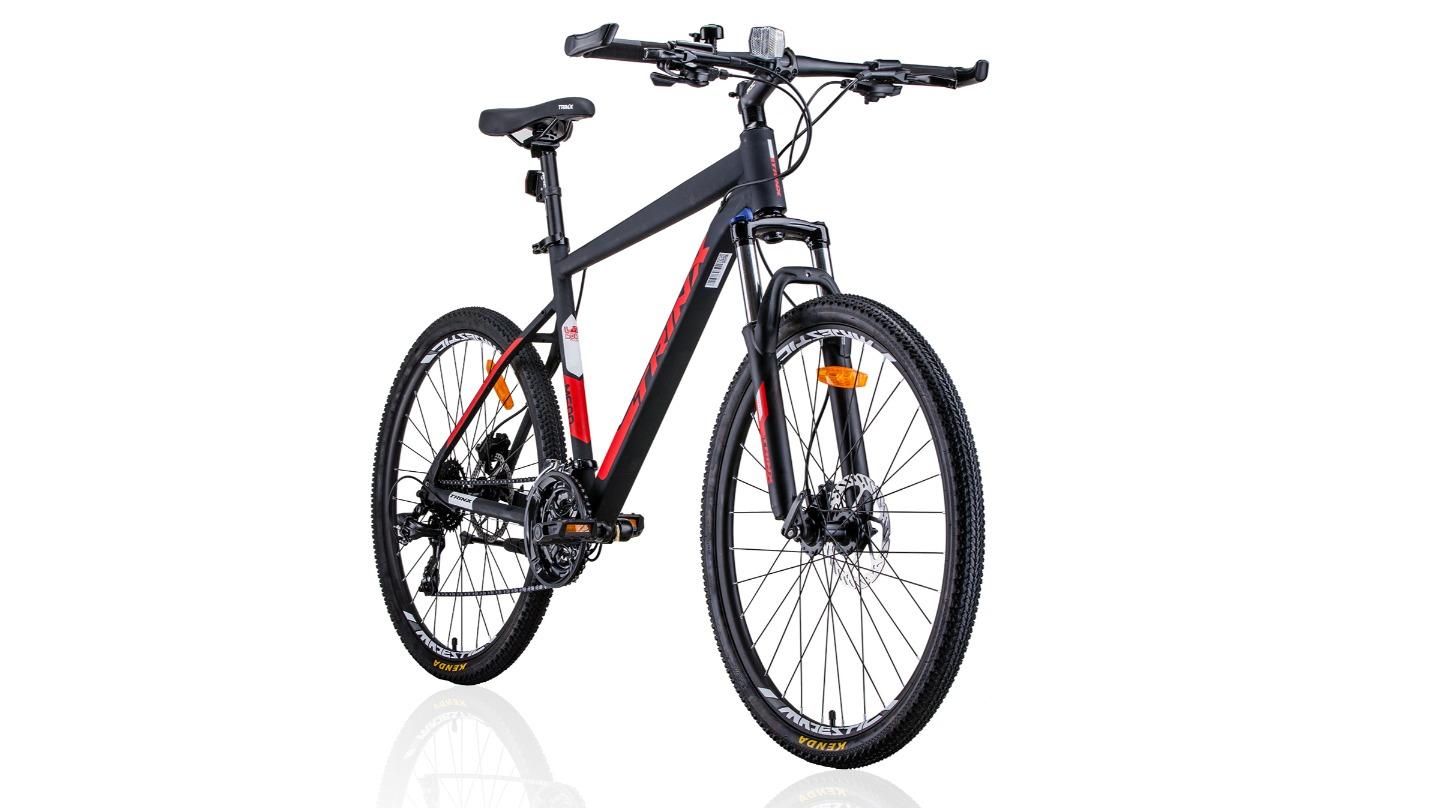 Trinx M600 17inch 24 Speed Mountain Bike - Matt Black/Red