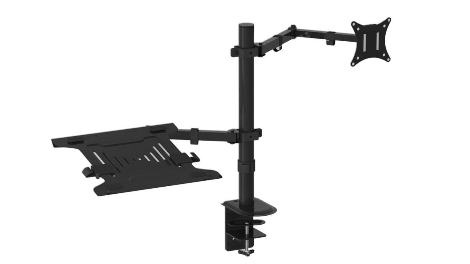 Monitor Arm Stand Laptop Tray Holder