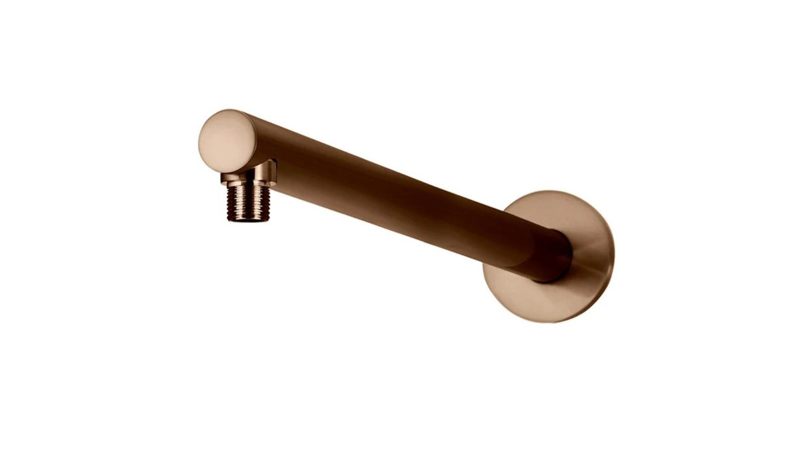 Meir Round 400mm Wall Shower Arm - PVD Lustre Bronze