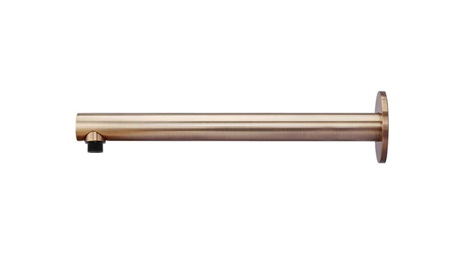 Meir Round 400mm Wall Shower Arm - Champagne