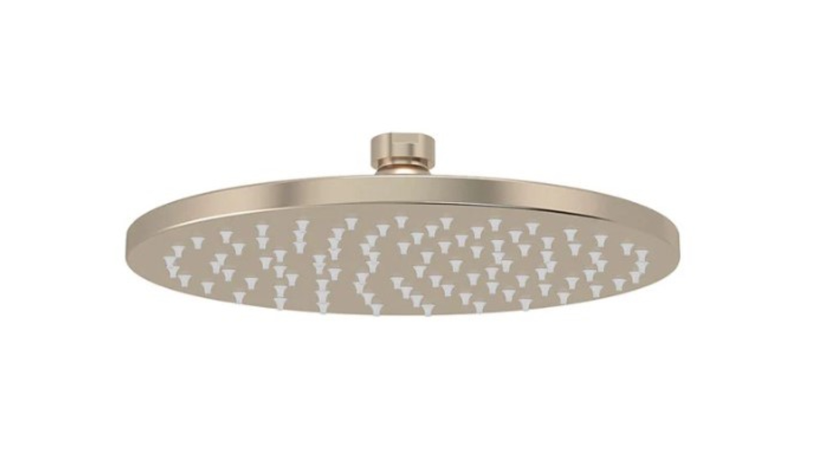 Meir 200mm Round Shower Rose - Champagne