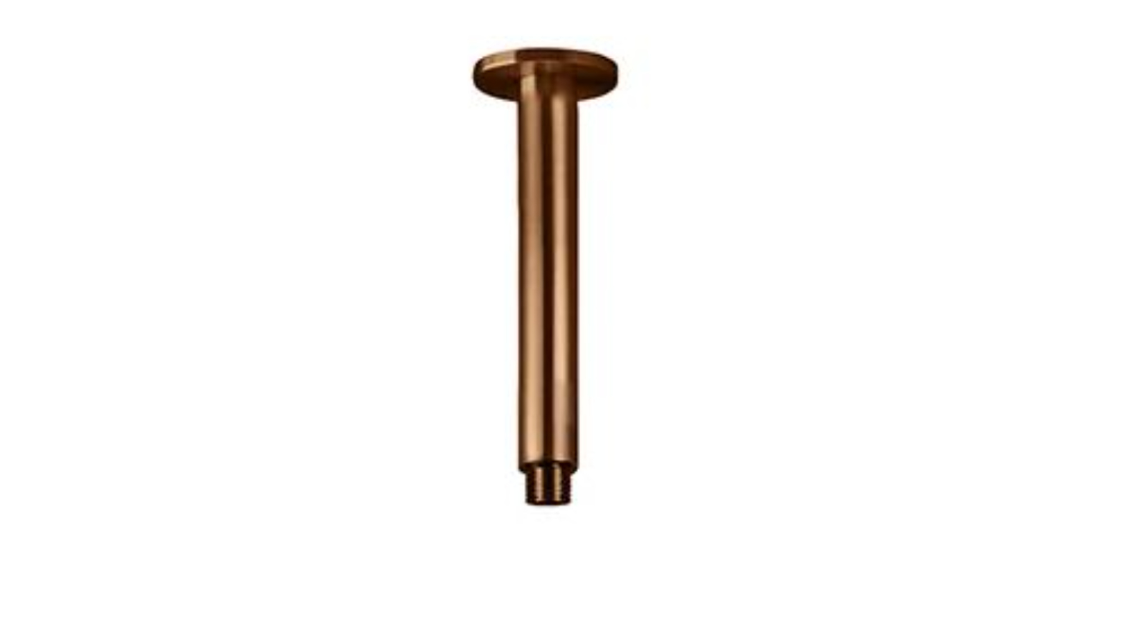 Meir 150mm Round Celing Shower Arm - Lustre Bronze