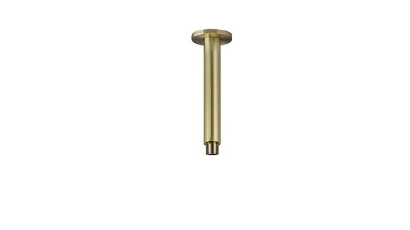 Meir Round Celing Shower Arm 150mm - Tiger Bronze