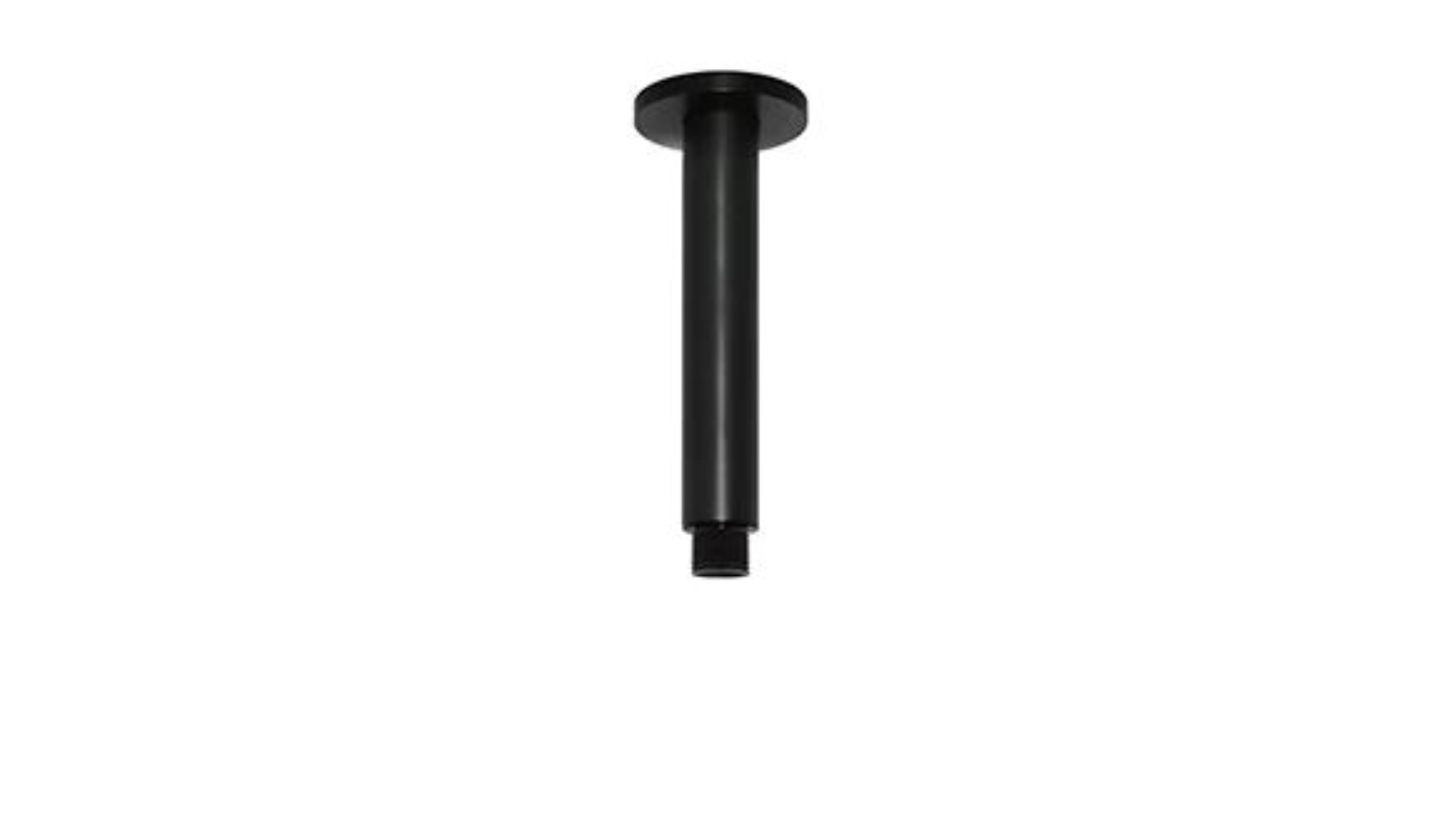Meir 150mm Round Celing Shower Arm - Matte Black