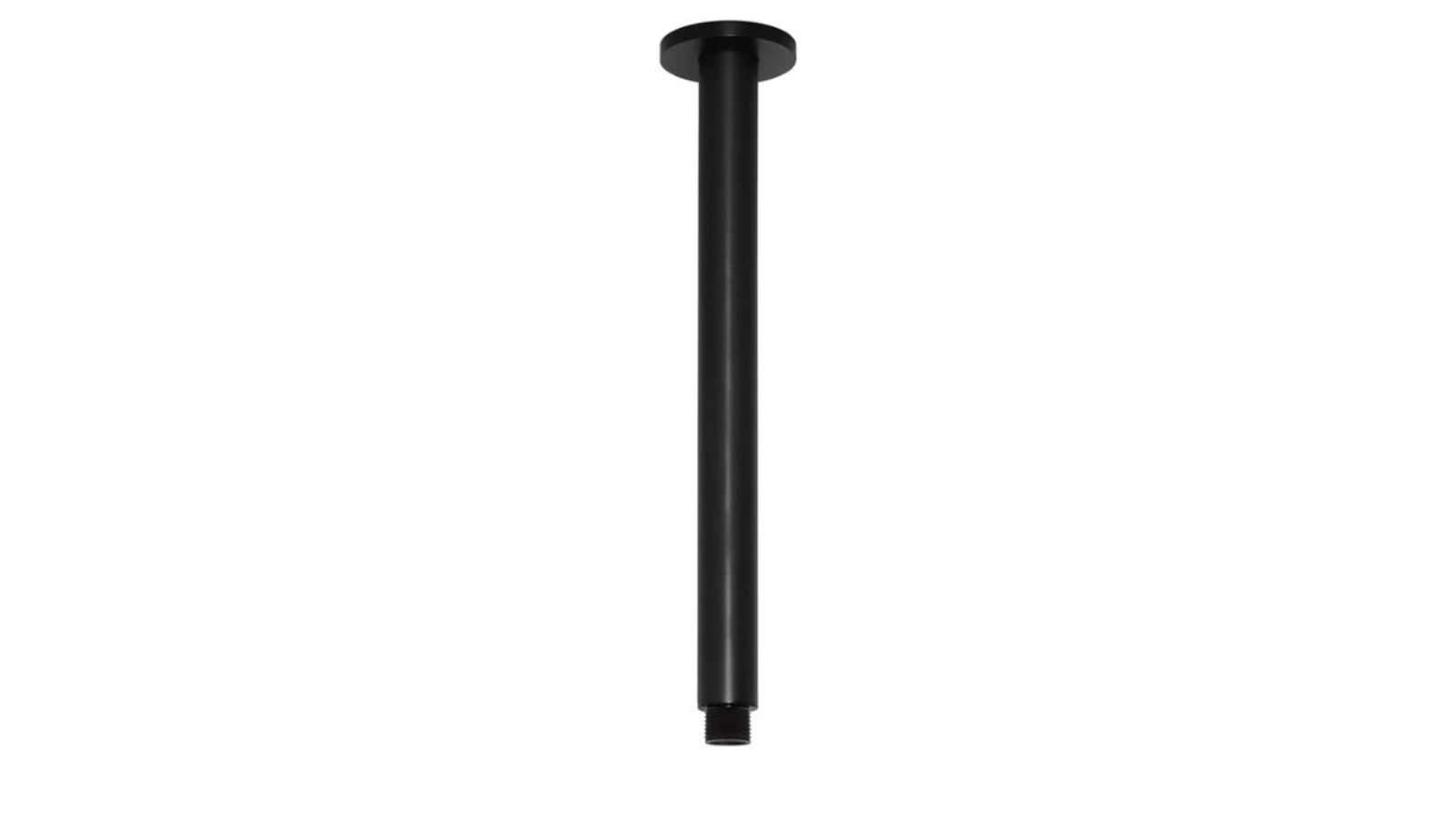 Meir 300mm Round Ceiling Shower Arm - Matte Black