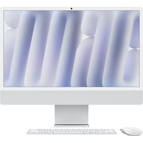 Apple 24-inch iMac M4/16GB/256GB SSD with Retina 4.5K Display + Touch ID Keyboard - Silver