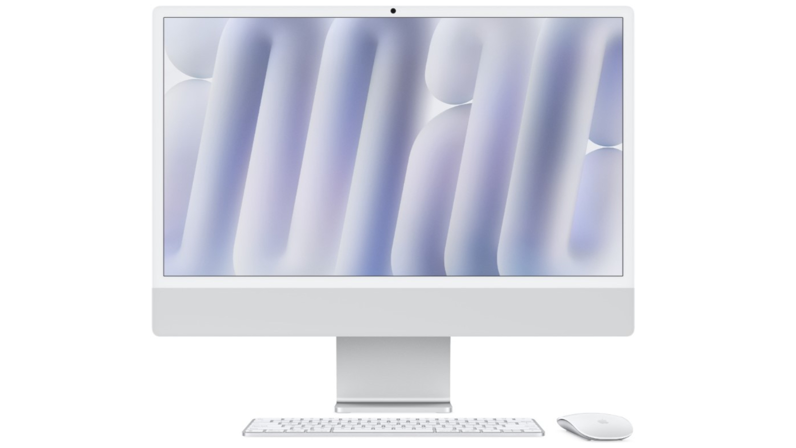 Apple 24-inch iMac M4/24GB/512GB SSD with Retina 4.5K Display + Touch ID Keyboard - Silver